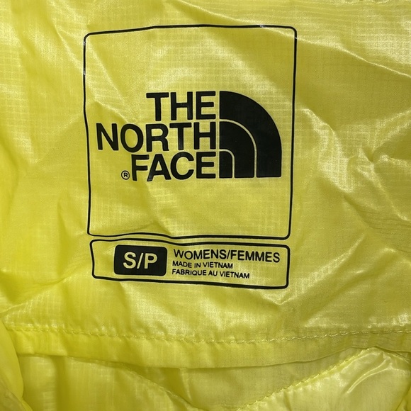 The North Face Size Small Neon Yellow Vest - Picture 3 of 6